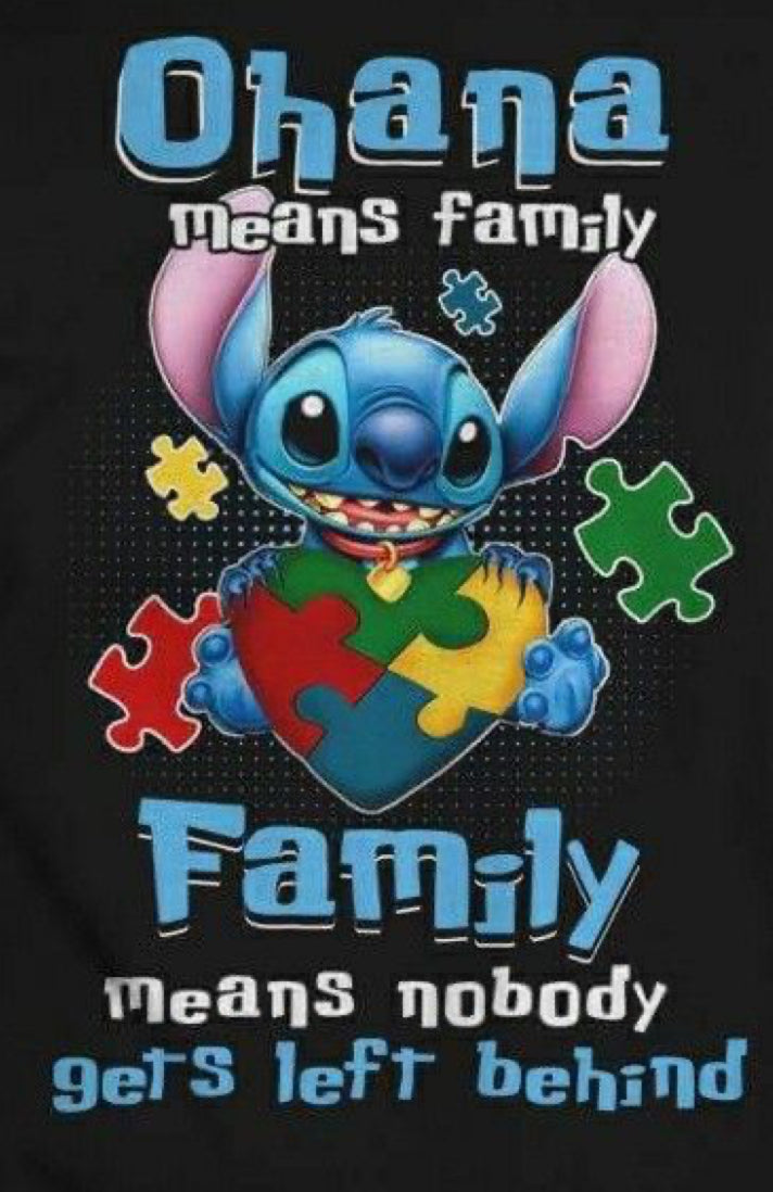 Stitch- Autism Awareness, T-Shirt